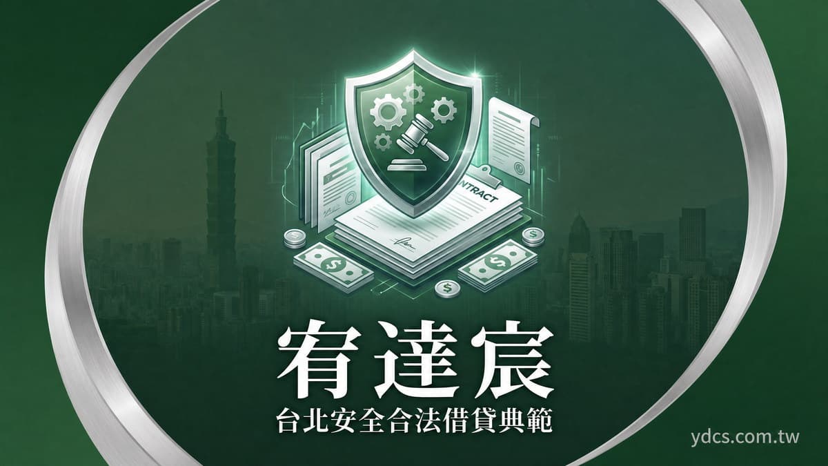 台北借錢推薦:2026 在地合法借款管道、代書與融資全解析