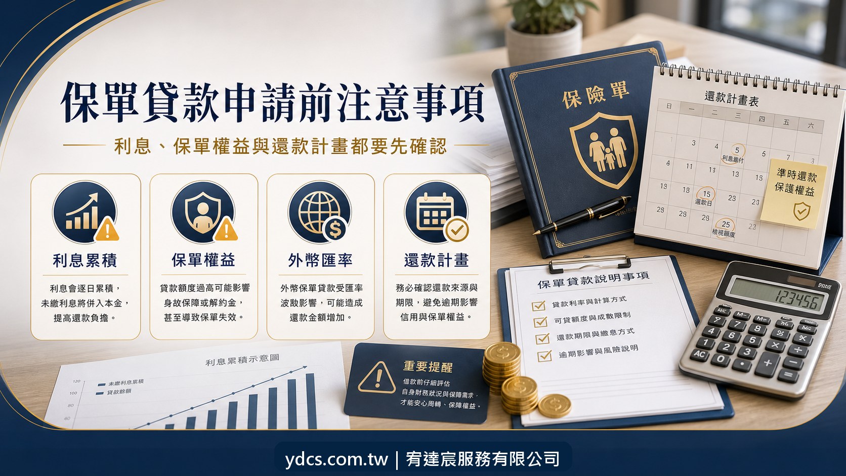 保單貸款風險與申請前注意事項